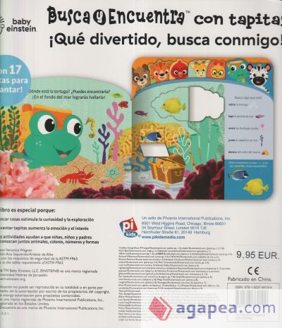 QUE DIVERTIDO, BUSCA CONMIGO. BUSCA Y ENCUENTRA CON TAPITAS BABY EINSTEIN LAF LF QUE DIVERTIDO, BUSCA CONMIGO. BUSCA Y ENCUENTRA CON TAPITAS BABY EINSTEIN LAF LF