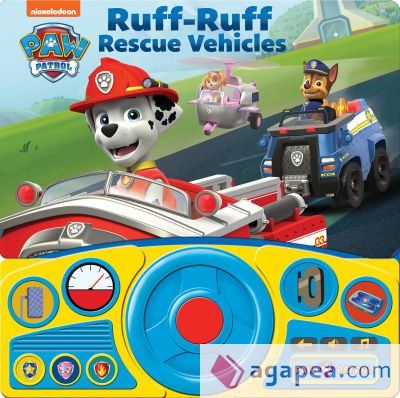 STEERING WHEEL STACKABLE PAW PATROL RUFF-RUFF RESCUE VEHICLES ...