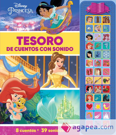 TESORO DE CUENTOS CON SONIDO PRINCESAS DISNEY SD TREASURY