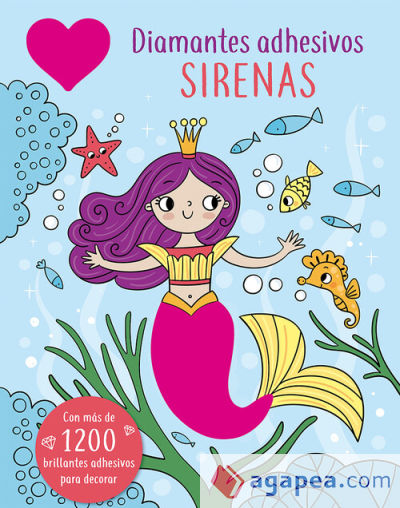 Diamantes adhesivos. Sirenas