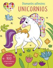 Portada de Diamantes adhesivos. Unicornios