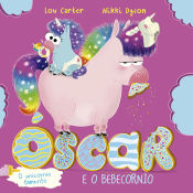 Portada de Óscar, o unicornio famento e o bebecornio