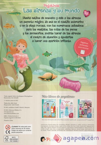 Pegatinas - Las sirenas y su mundo