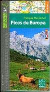 PICOS DE EUROPA, PARQUE NACIONAL, MAPA + CARPETA DESPLEGABLE