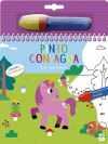 PINTO CON AGUA-LOS UNICORNIOS