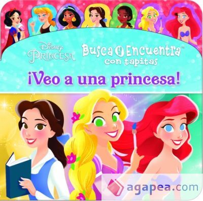 LEVANTA LAS TAPITAS BUSCA Y ENCUENTRA PRINCESA