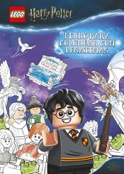 Portada de LEGO HARRY POTTER. LIBRO PARA COLOREAR CON PEGATIN