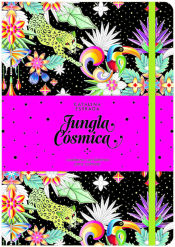 Portada de Jungla Cósmica. Cuaderno con láminas para colorear