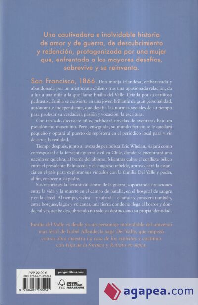 Mi nombre es Emilia del Valle