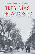 Portada de Tres días de agosto (Inspector Mascarell 7) (Ebook)