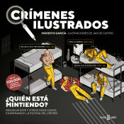 Portada de Crímenes ilustrados: ¿Quién está mintiendo?