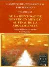 Portada de Caminos del desarrollo psicológico Vol. III. De la identidad de género en México al final de la adolescencia