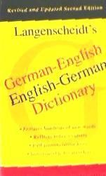Portada de Langenscheidt's German-English Dictionary