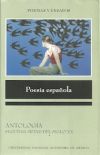 POESIA ESPAÑOLA, ANTOLOGIA