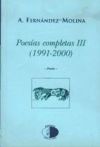 POESÍAS COMPLETAS III (1991-2000)