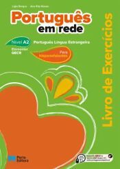 Portada de Livro de exerc&iacute;cios para hispanofalantes - Portugu&ecirc;s em rede - N&iacute;vel A2 Portugu&ecirc;s L&iacute;ngua Estrangeira