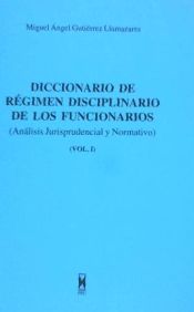 Portada de Diccionario de régimen disciplinario de los funcionarios