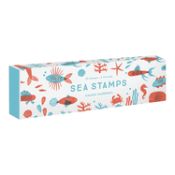 Portada de Sea Stamps: 25 Rubber Stamps and Two Ink Colors