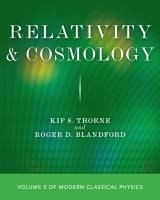 Portada de Relativity and Cosmology: Volume 5 of Modern Classical Physics