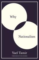 Portada de Why Nationalism