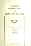 PROCESO INQUISITORIAL DE FRAY LUIS DE LEON 2/E