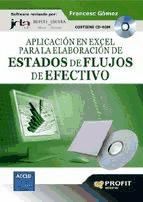 Portada de Aplicación en Excel para la elaboración de estados de flujo de efectivo (Ebook)