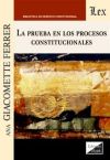 PRUEBA EN LOS PROCESOS CONSTITUCIONALES, LA