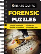 Portada de Brain Games Mini - Forensic Puzzles: Investigate Crime Puzzles - Match DNA and Fingerprints - Decode Clues - Figure Out Who Done It