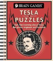 Portada de Brain Games - Tesla Puzzles: Fast, Fun Learning about Tesla, the Genius Engineer and Inventor