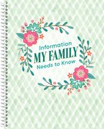 Portada de Information My Family Needs to Know Pocket Organizer