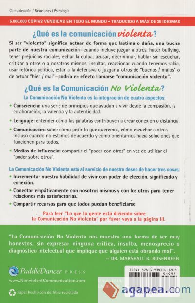 Comunicación No Violenta: Un Lenguaje de Vida