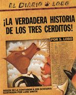 Portada de The True Story of the 3 Little Pigs/!La Verdadera Historia de Los Tres Cerditos!