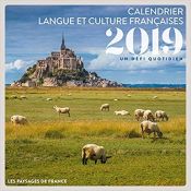 Portada de Calendrier langue et culture françaises