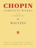 Portada de Waltzes: Chopin Complete Works Vol. IX