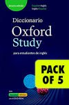 Pack 5 Dictionary Oxford Study Interact CD-ROM