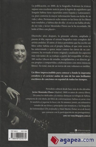 Pack Joaquin Sabina. Perdonen La Tristeza 2025