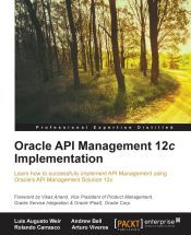 Portada de Oracle API Management 12c Implementation