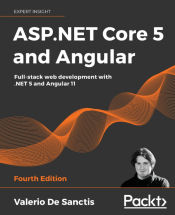 Portada de ASP.NET Core 5 and Angular - Fourth Edition