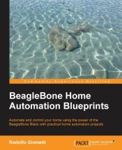 Portada de BeagleBone Home Automation Blueprints