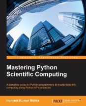 Portada de Mastering Python Scientific Computing