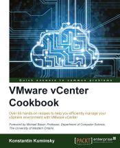 Portada de VMWare vCenter Cookbook