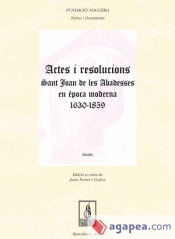 Portada de Actes i resolucions