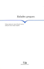 Portada de Balades gregues