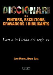 Portada de Diccionari de pintors, escultors, gravadors i dibuixants