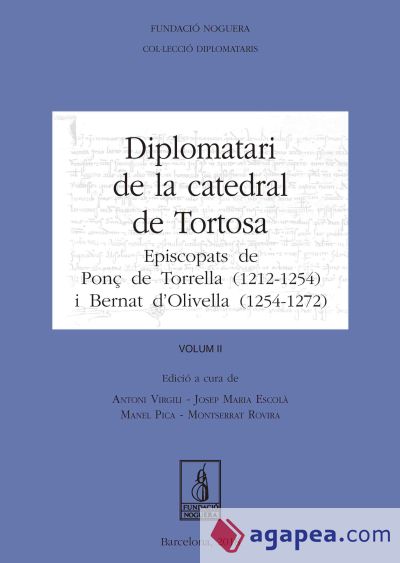 Diplomatari de la catedral de Tortosa