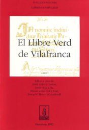 Portada de El Llibre Verd de Vilafranca