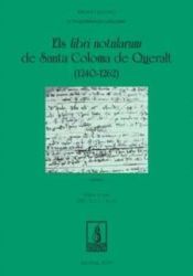 Portada de Els libri notularum de Santa Coloma de Queralt (1240-1262)