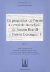 Portada de Els pergamins de l'Arxiu Comtal de Barcelona de Ramon Borrell a Ramon Berenguer I