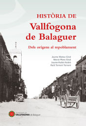 Portada de Història de Vallfogona de Balaguer: Dels orígens al repoblament