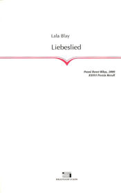 Portada de Liebeslied